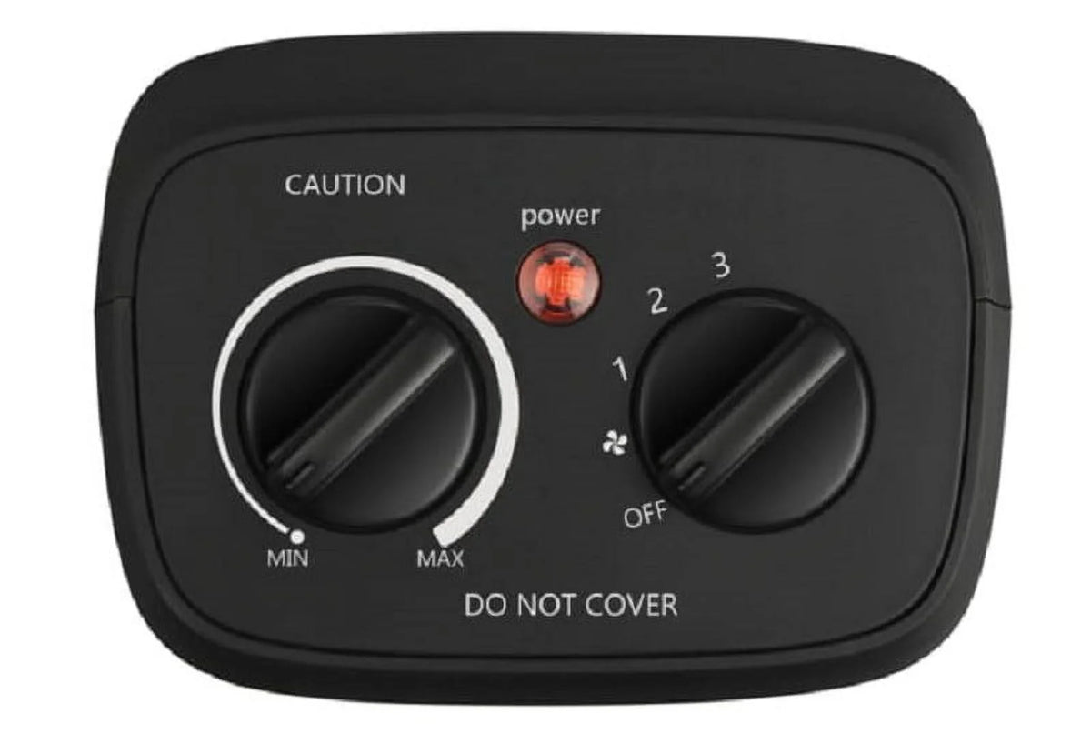 Black Ceramic Electric Space Heater Q528