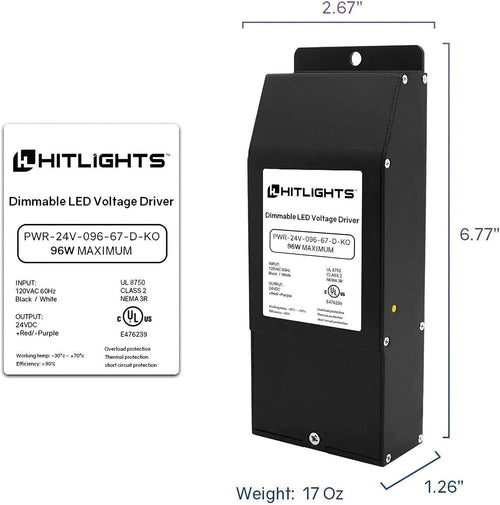 24V 96W Dimmable LED Power Supply Q837