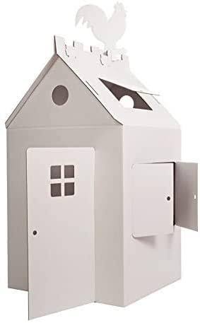 Large White Cardboard Playhouse I807311