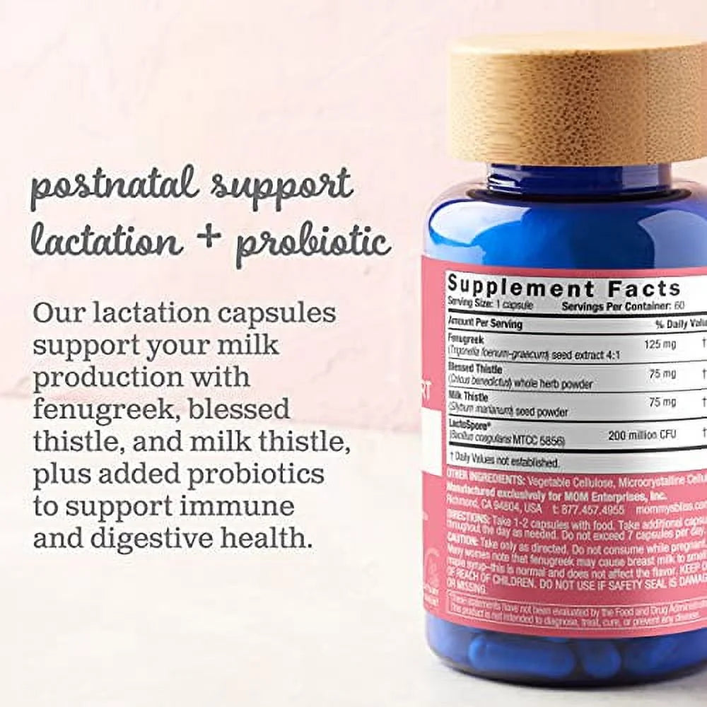 Postnatal Lactation Support Supplement With Probiotics (60 Servings) F749