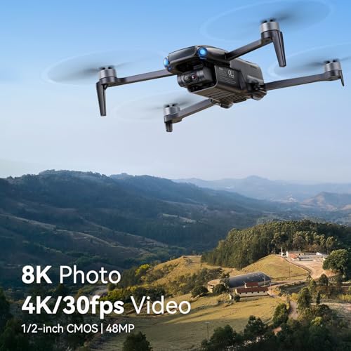4K Camera Drone with 3-Axis Gimbal EIS, Under 249g L4866