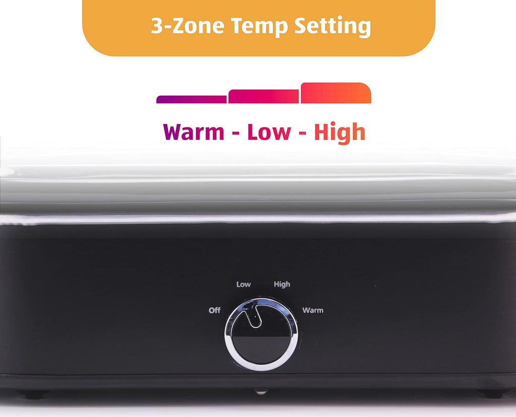 4-Quart Manual Slow Cooker with Keep Warm Setting J293
