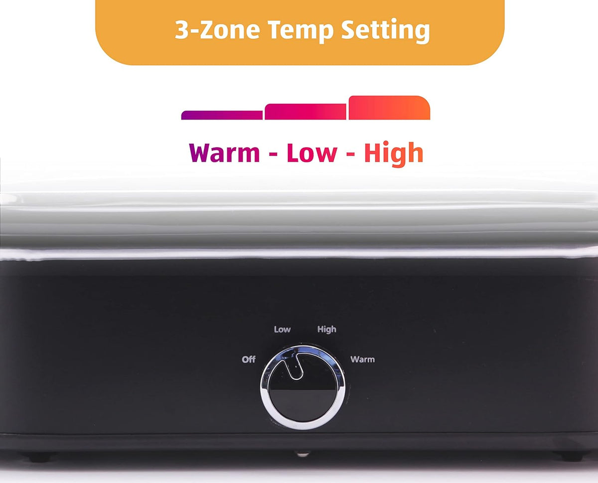 4-Quart Manual Slow Cooker with Keep Warm Setting J293