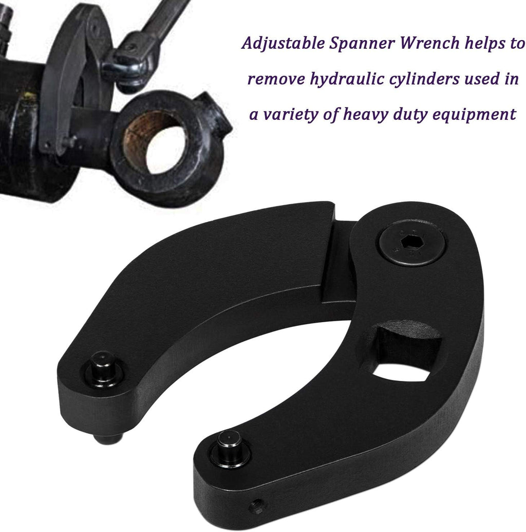 Adjustable Gland Nut Wrench for Hydraulic Cylinders D629
