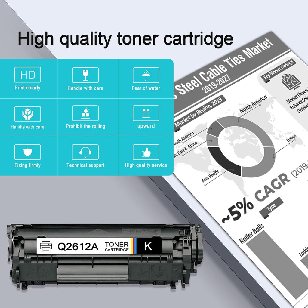 Black 2 Pack Toner Cartridge P8379