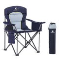 Oversized Heavy Duty Folding Camping Chair with Cooler Bag T640