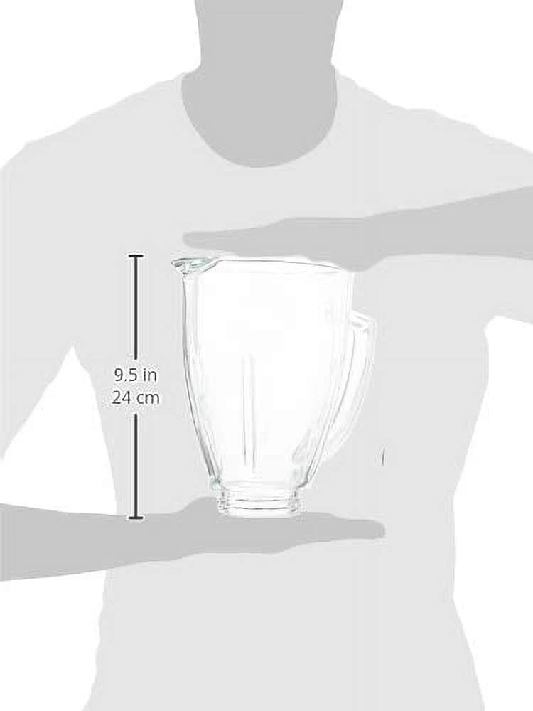 Round Glass Blender Jar Q2983