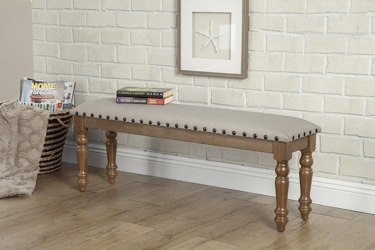 Oak Gray Bench I492253
