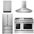 48 Gas Range, Range Hood, Refrigerator, Dishwasher V5361