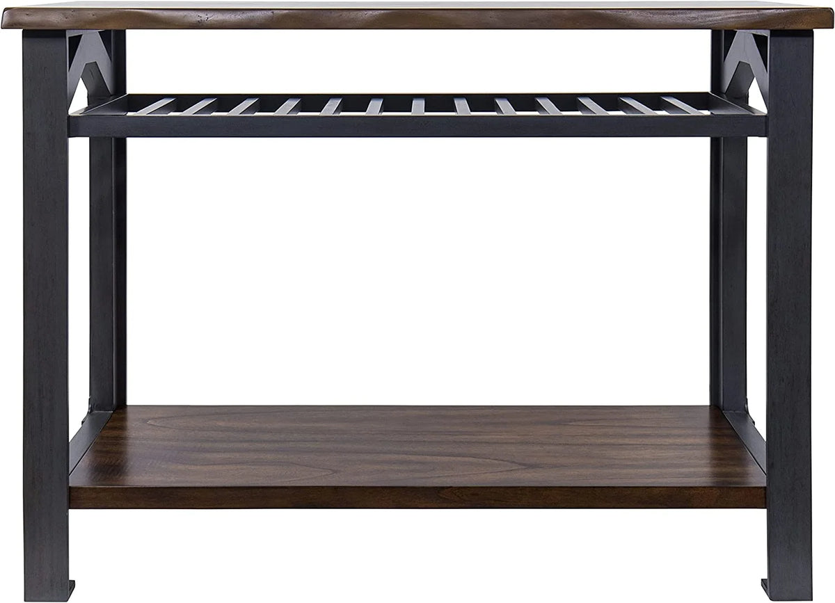 Console Table Graphite Grey Brown H2967