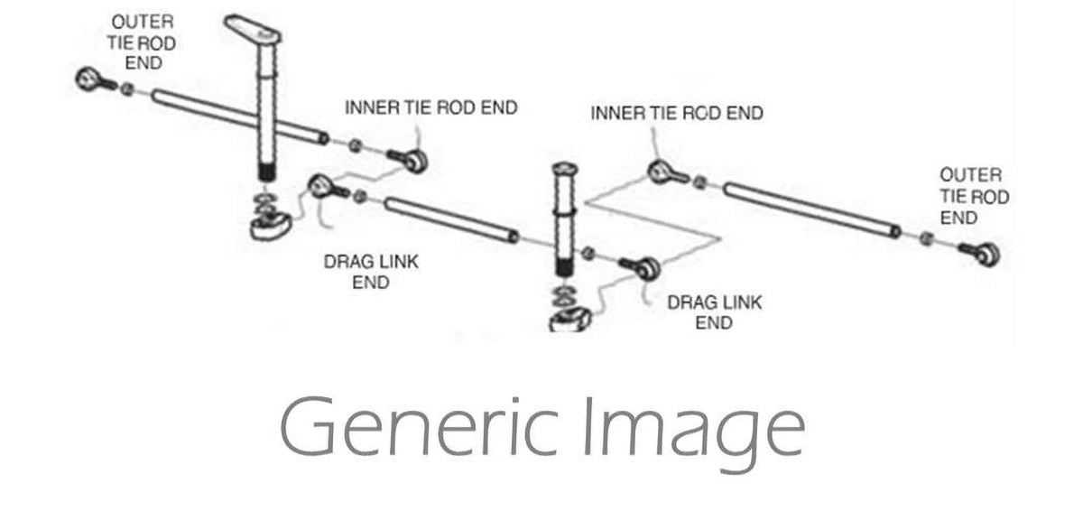 Tie Rod End M10 Right Thread for Snowmobile W33549
