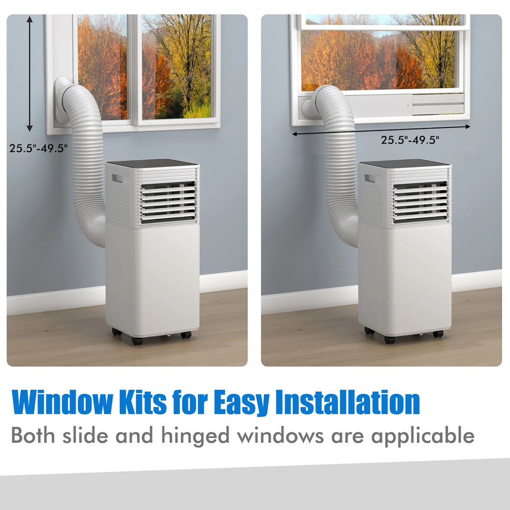 5000 BTU Portable Air Conditioner 3-in-1 Black D716730