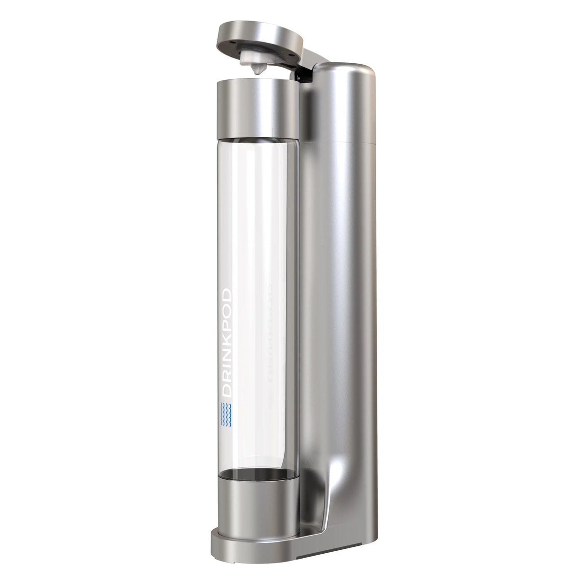 Home Soda Maker with 2 CO2 Cylinders and 3 Bottles Silver X3471