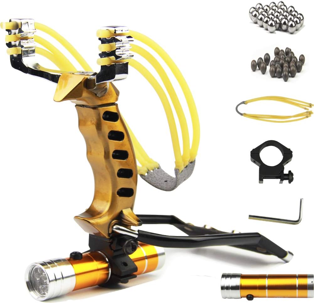 Pack of 2 Slingshot with Heavy Duty Launching Bands C431766