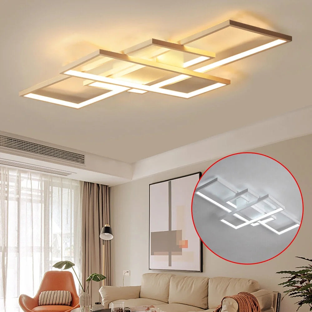 Modern LED Ring Flush Mount Ceiling Light Acrylic Lampshade G323