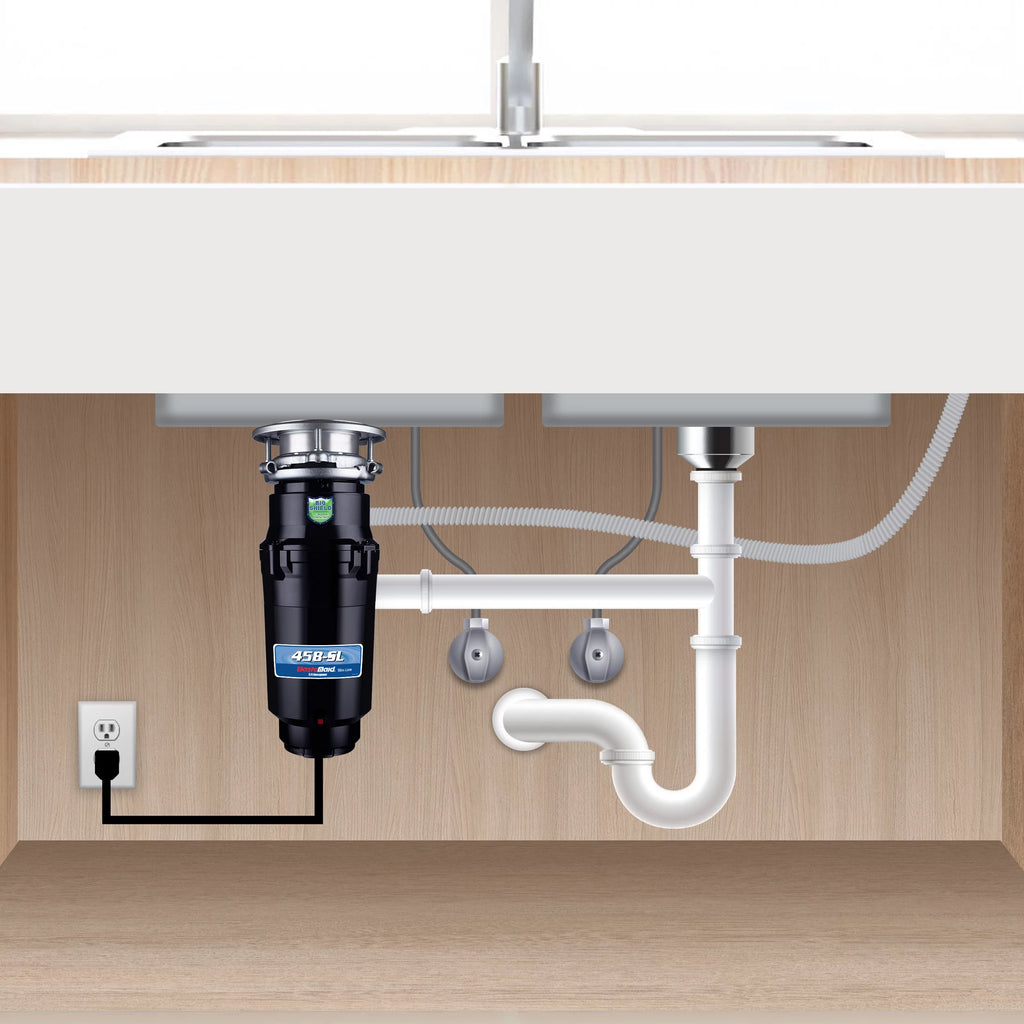 3/4 HP Black Garbage Disposal O81218