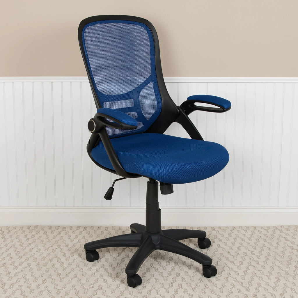 High Back Mesh Ergonomic Swivel Office Chair White F939