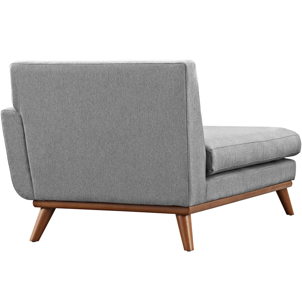 Expectation Gray Upholstered Fabric Chaise E384947