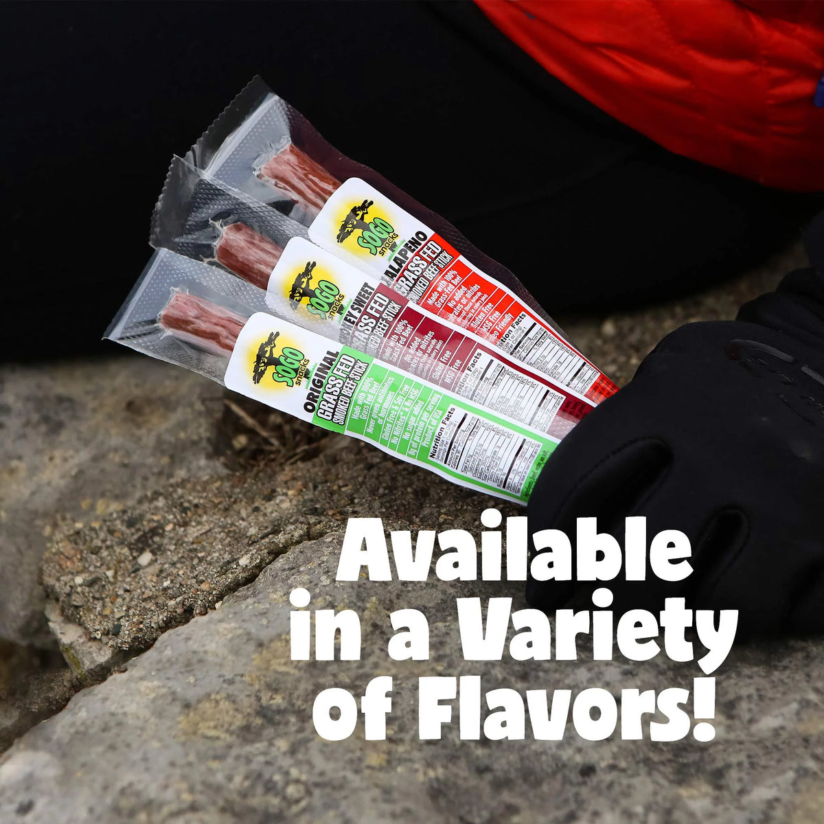 Garlic Beef Sticks 1-oz 12 Cnt C6786