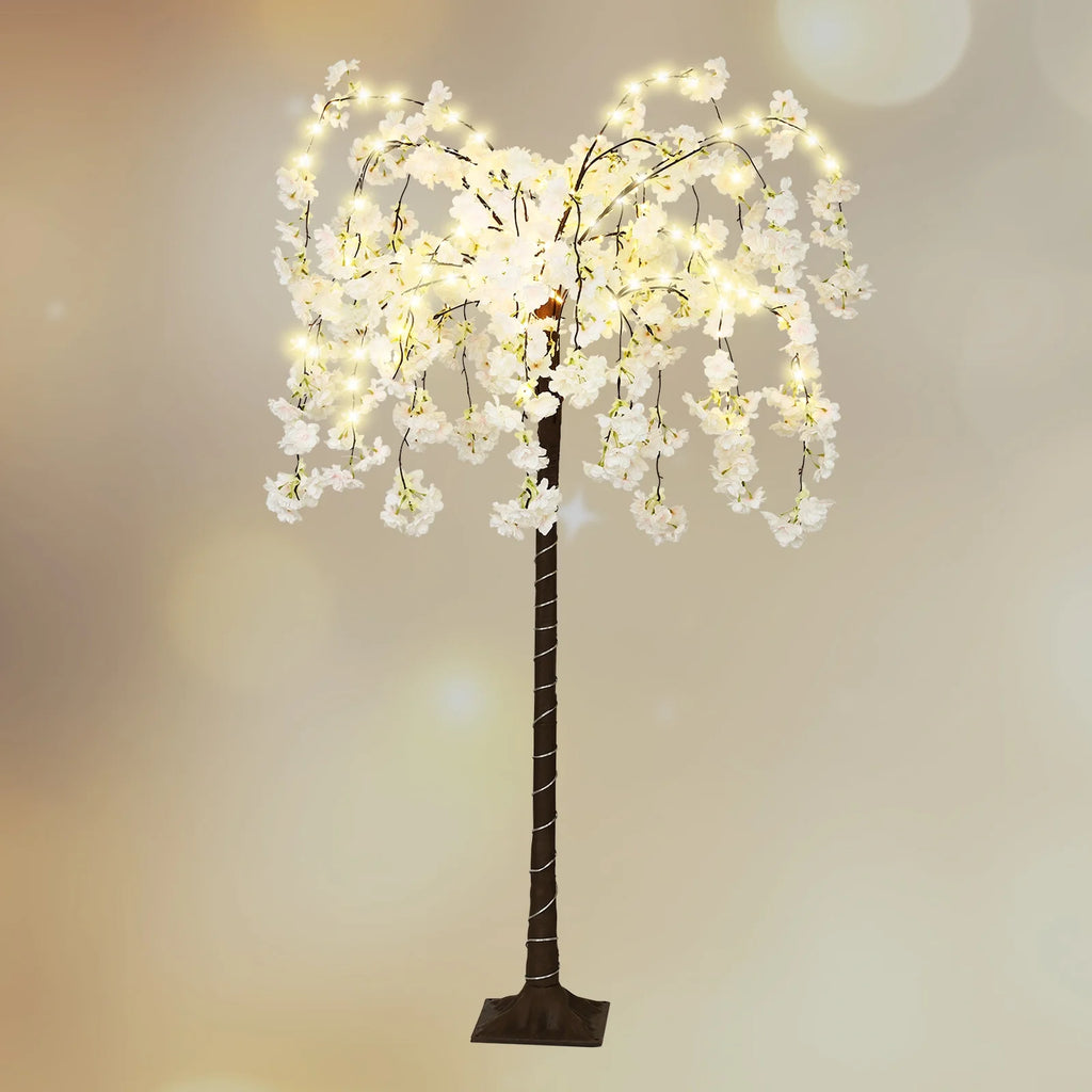 4FT LED Artificial Cherry Blossom Tree L130