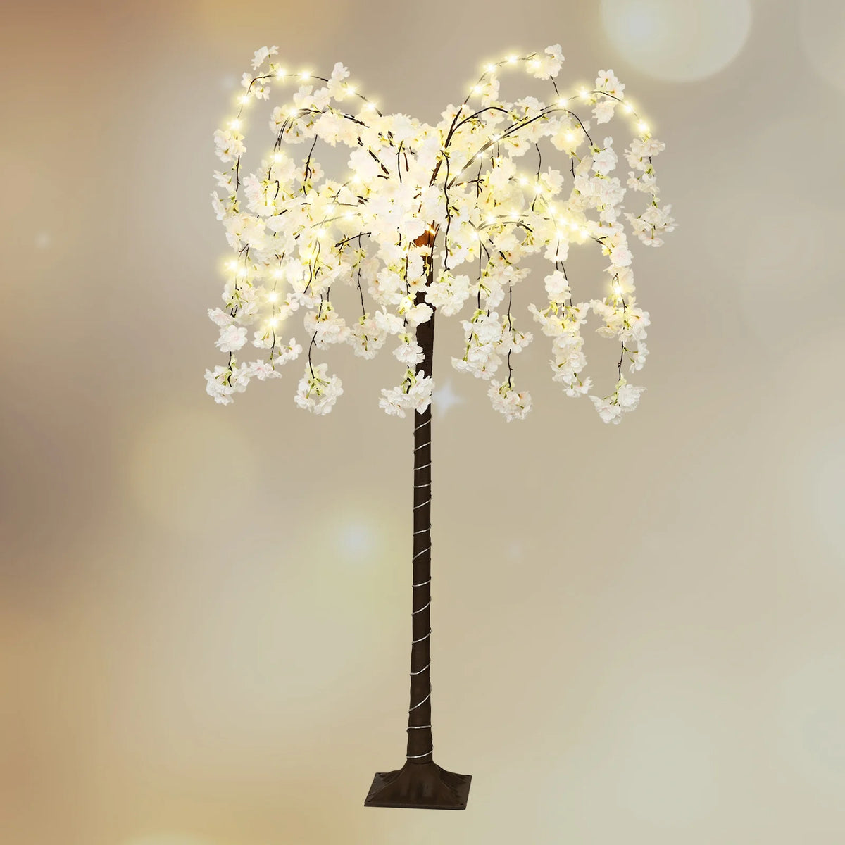 4FT LED Artificial Cherry Blossom Tree L130