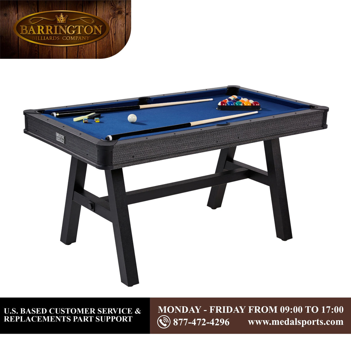 60 Pool Table W863722