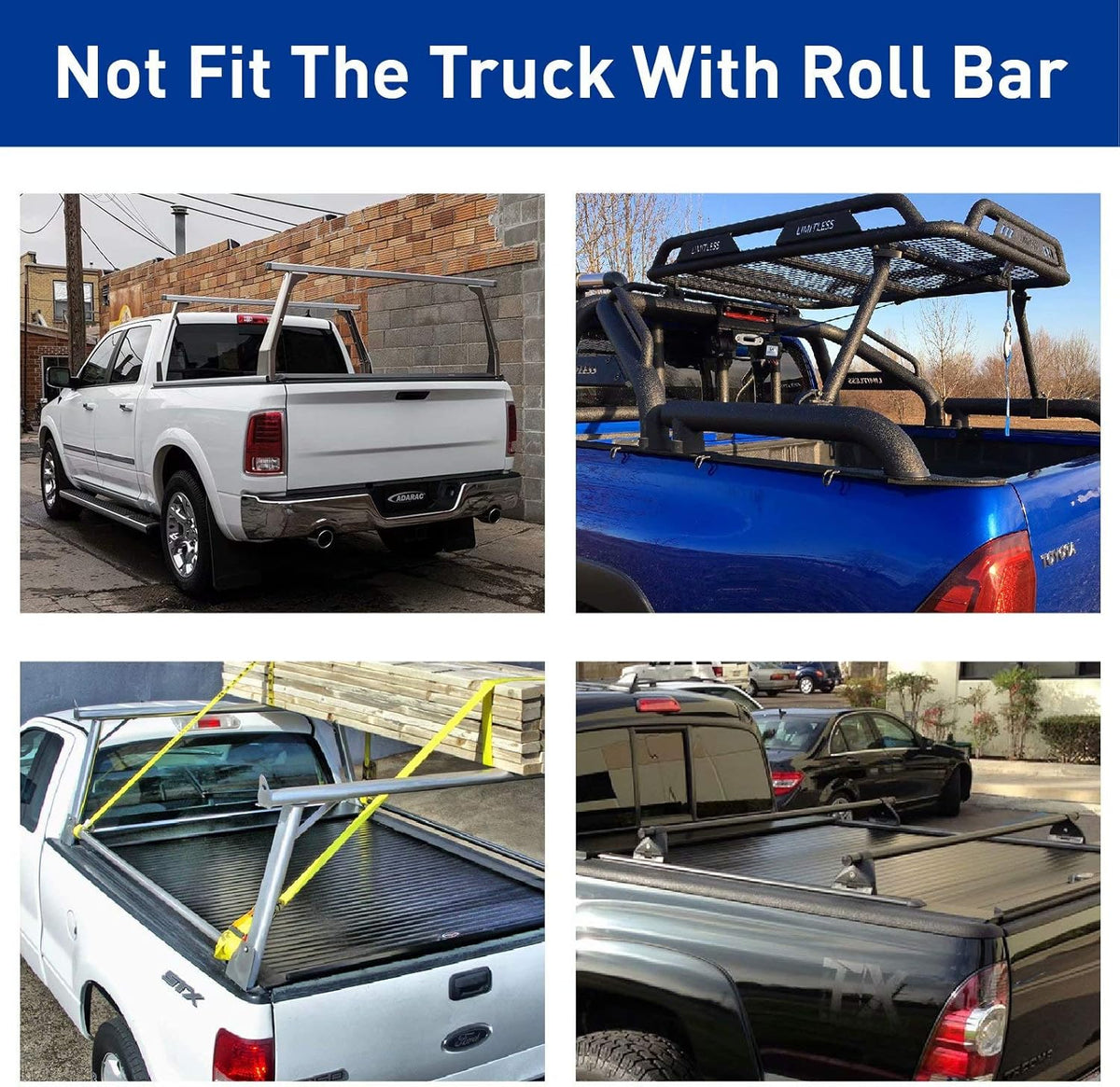 Truck Pickup Bed Tonneau Cover H685836