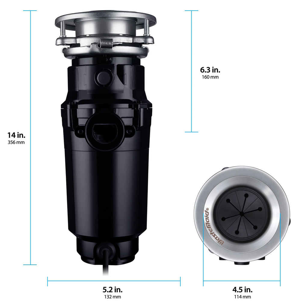 3/4 HP Black Garbage Disposal O81218