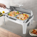 9.54QT Stainless Steel Chafing Dish Set W33454