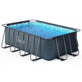 Rectangle Metal Frame Above Ground Swimming Pool C68936