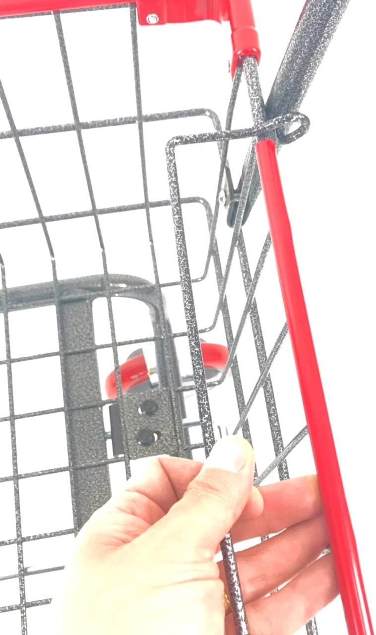 Charcoal Grey EZ Assemble Cart with U-Handle W492
