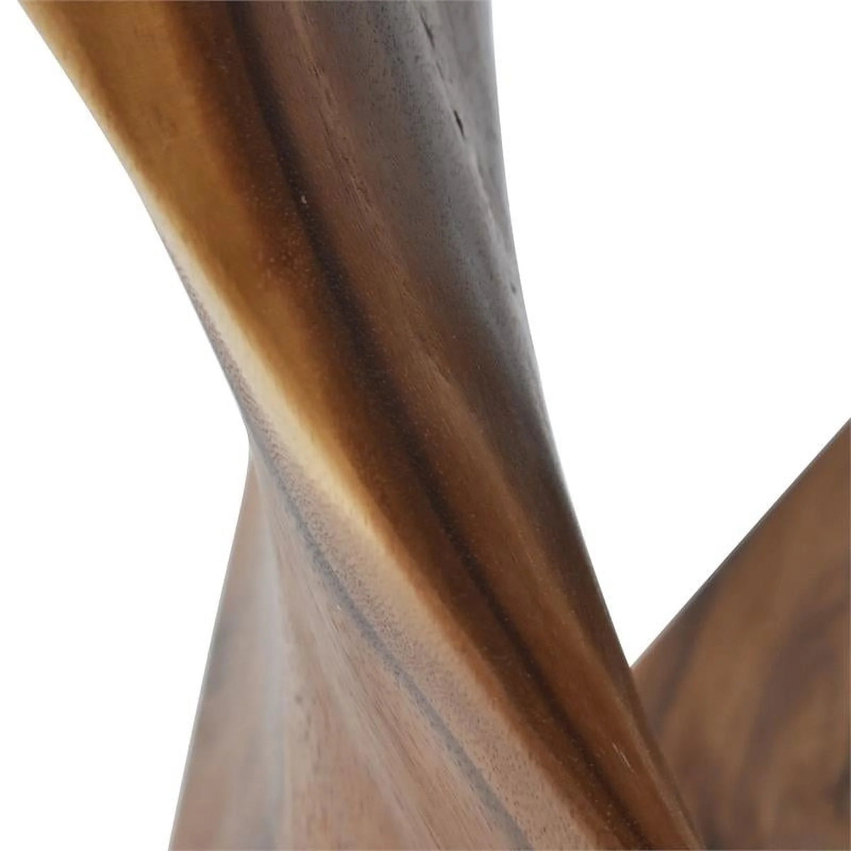 Brown Wood Accent Side Table F712846