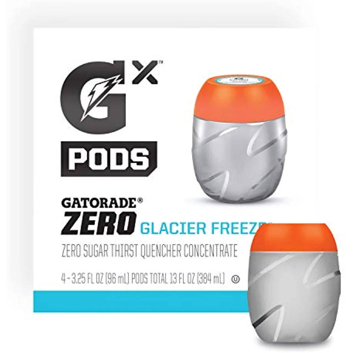 3.25 oz Sports Drink Concentrate Pods 16 Pack with 30 oz Squeeze Bottle M134