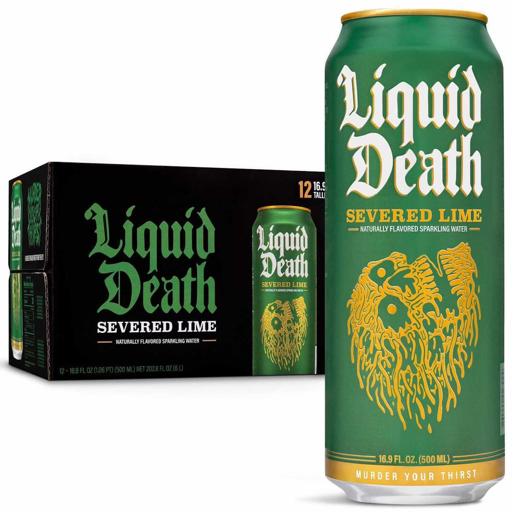 Sparkling Water, Severed Lime, 16.9 fl oz, 12 Count R96200