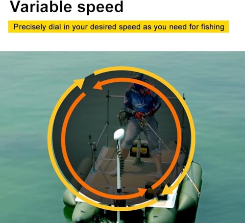 Black 24V 80lbs 54inch Bow Mount Electric Trolling Motor H998