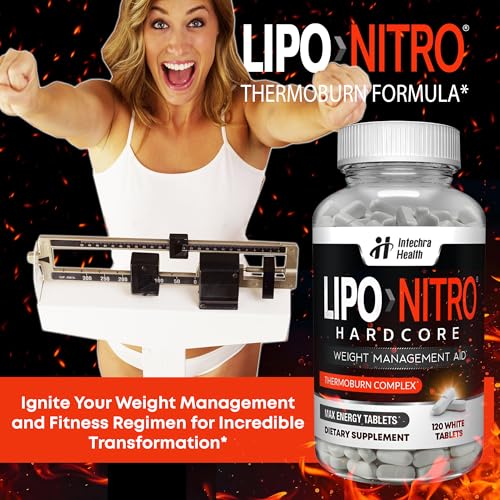 Diet Pills with Nitro Energy Dietary Supplement 120 White Tablets G259