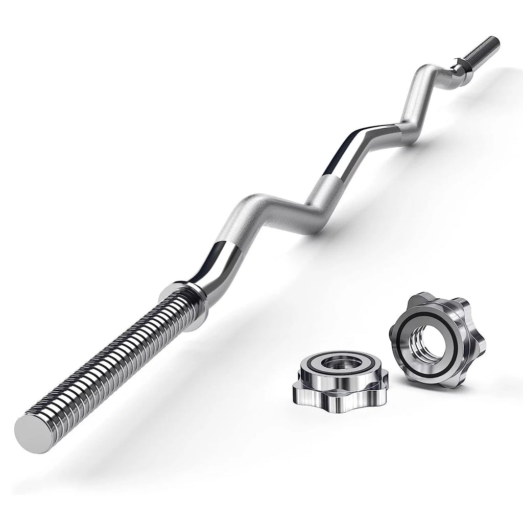 47'' Olympic Curl Bar with Collars K828816