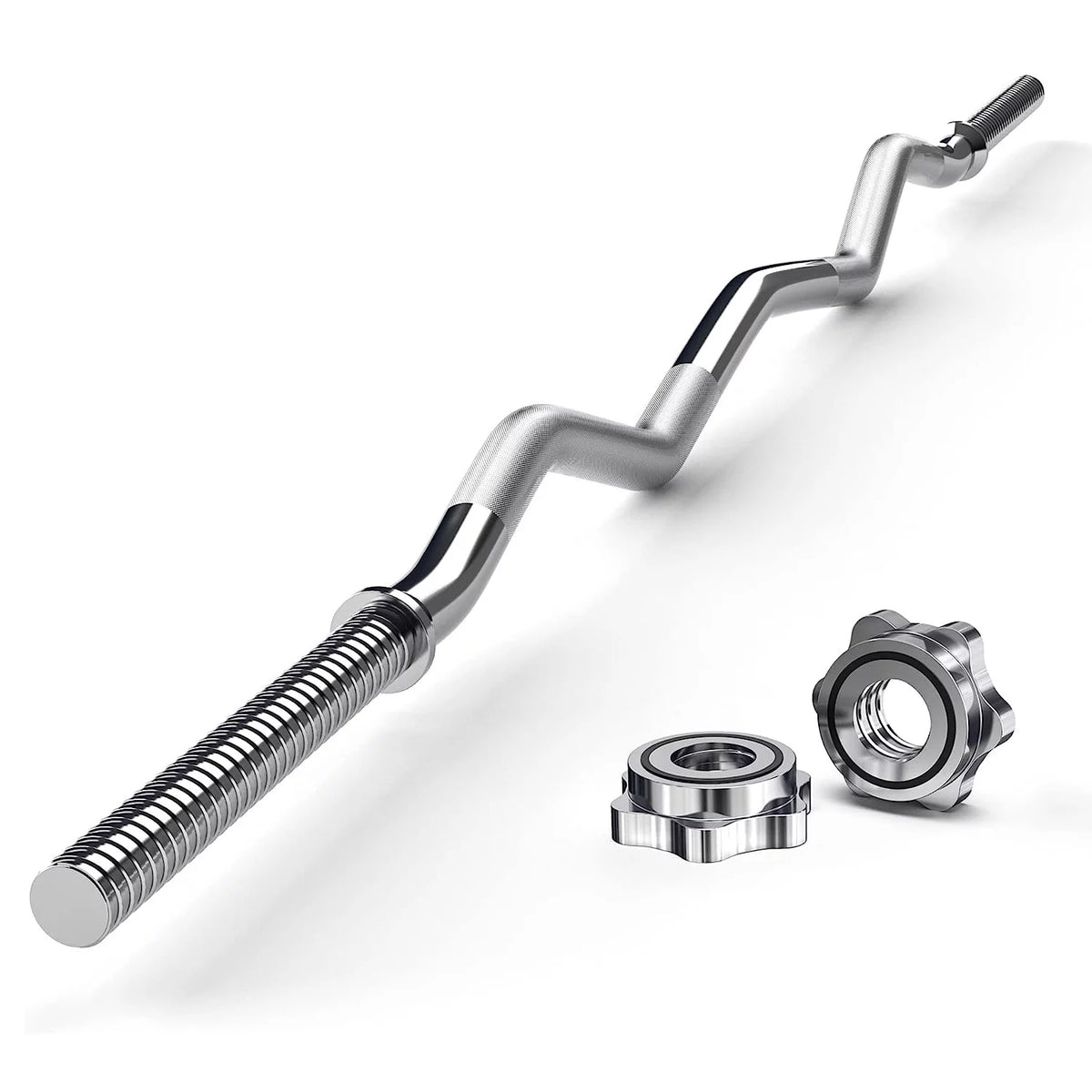 47'' Olympic Curl Bar with Collars K828816