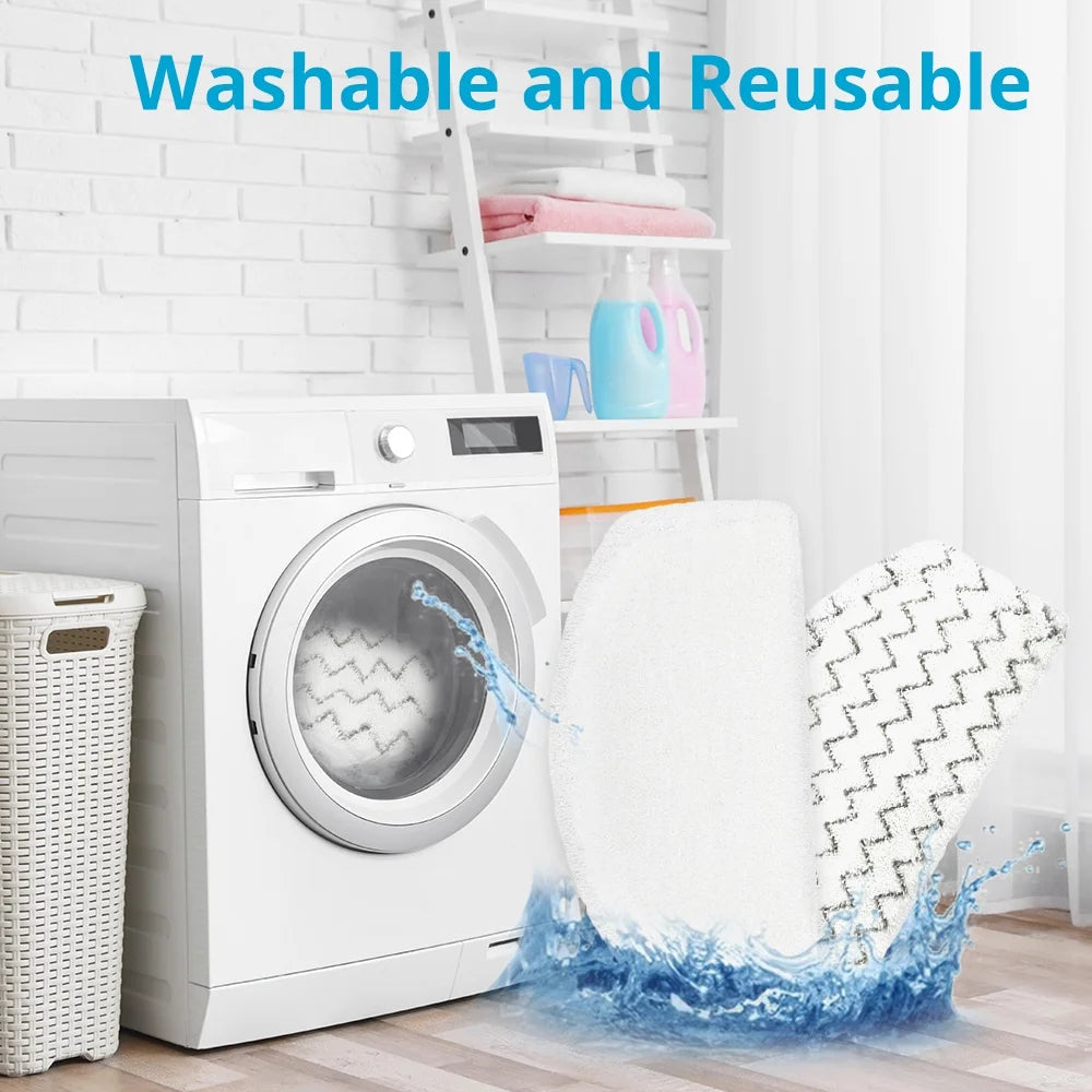 8-Pack Replacement Steam Mop Pads A73414