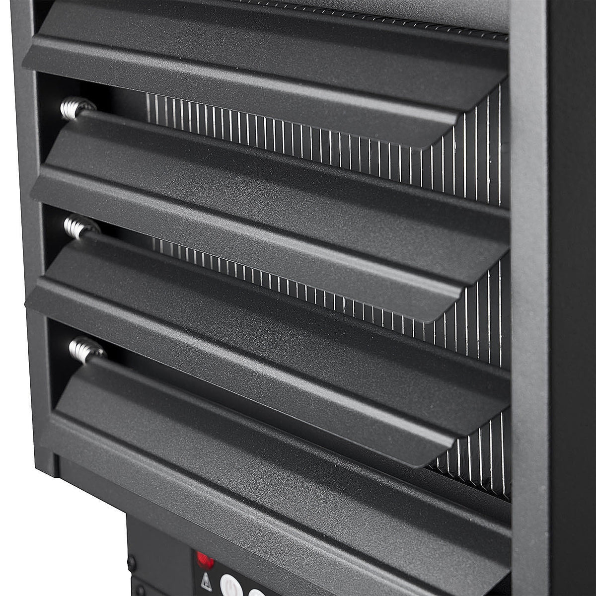 Black 7500W 240V Hard Wired Digital Electric Garage Heater with Remote O217698