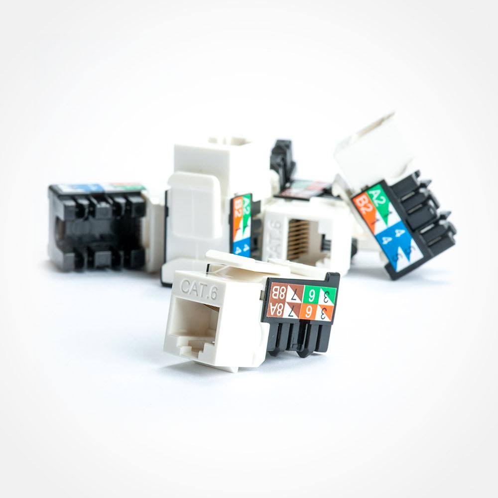 Cat6 Keystone Jack 25 Pack A3357