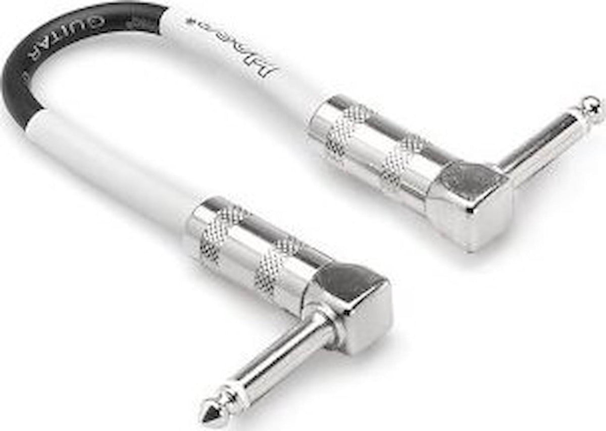 Right Angle Guitar Patch Cable 6 Pack R1698