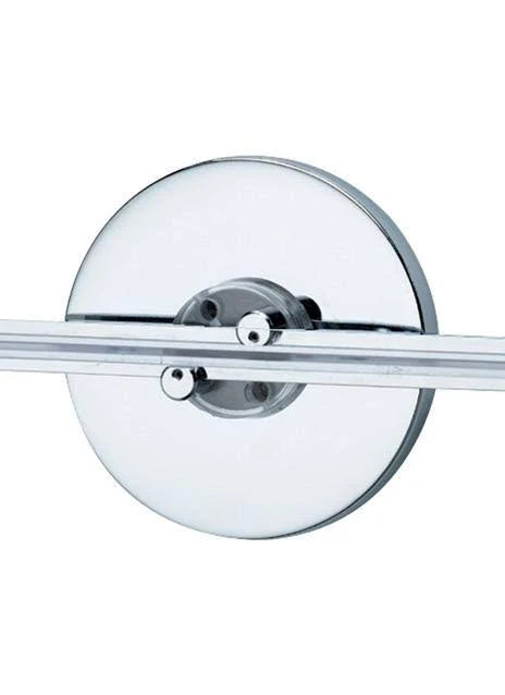 Wall Monorail 4x22 Round Single Power Feed Canopy A5591