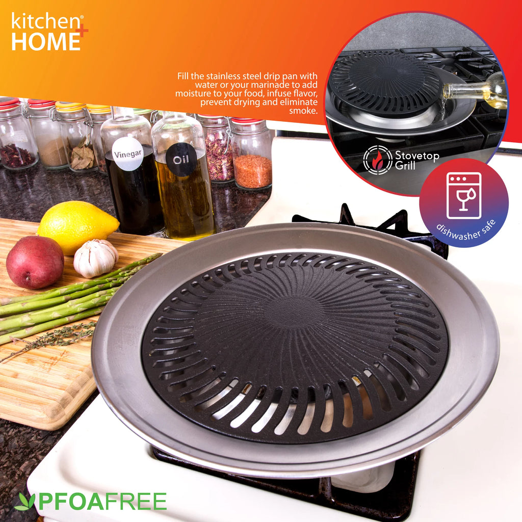 Smokeless Stove Top Grill Pan Q79451