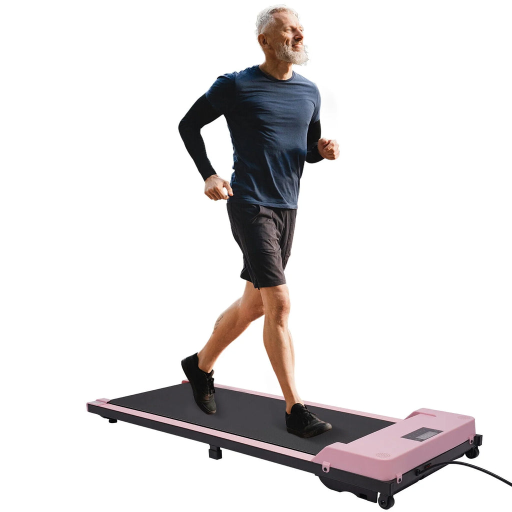1HP Under Desk Electric Treadmill 220lbs Capacity F662852