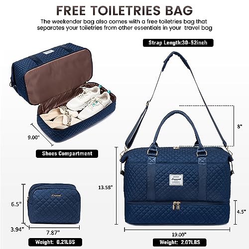 Travel Duffle Bag with Shoe Compartment K4053