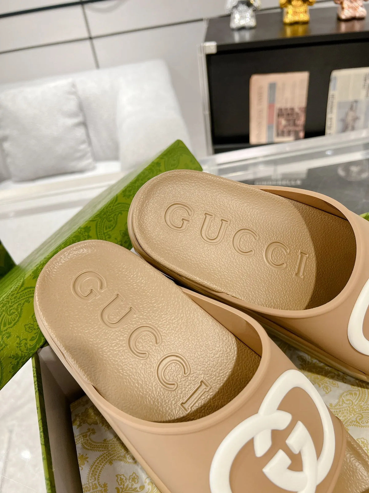 Men and Women Slippers Heels 5 cm V3671