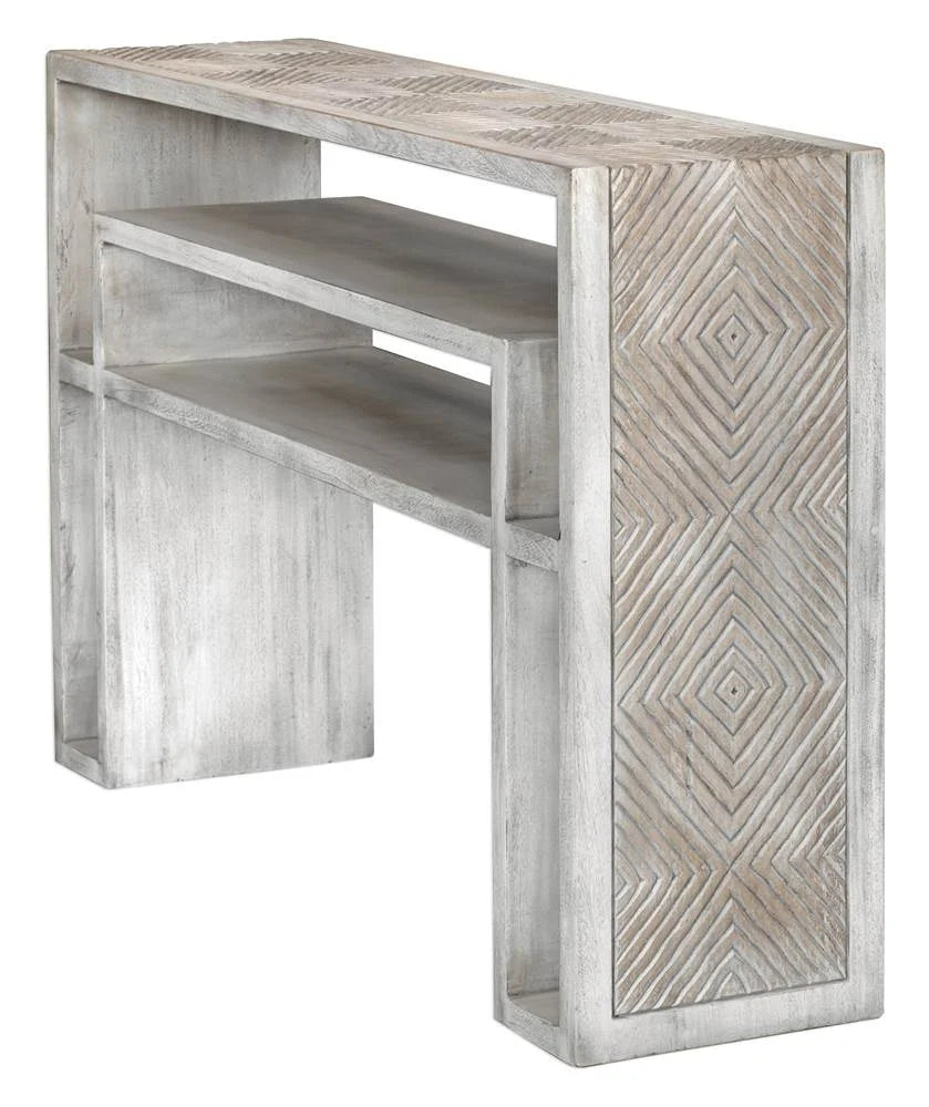 48" Wide Mahogany Console Table I898179