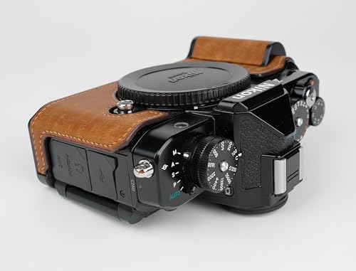 Handmade Genuine Leather Camera Half Case G924