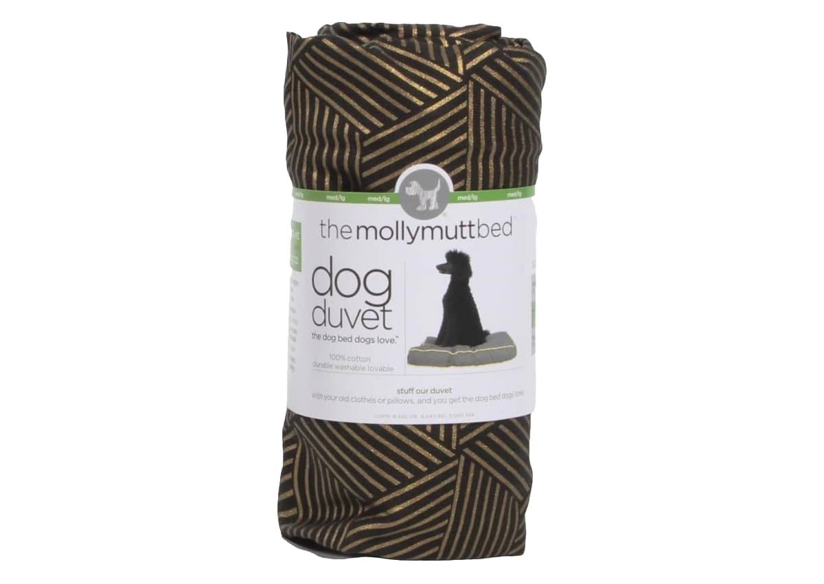 Medium to Large 100% Cotton Dog Bed Cover Graphite/Black W62377